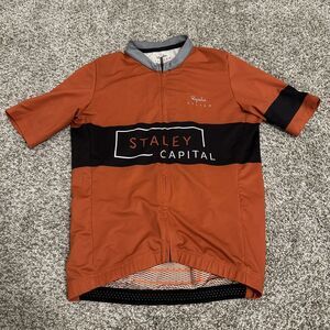 Rapha Custom Staley Capital Midweight Race Orange Cycling Jersey Women’s Medium